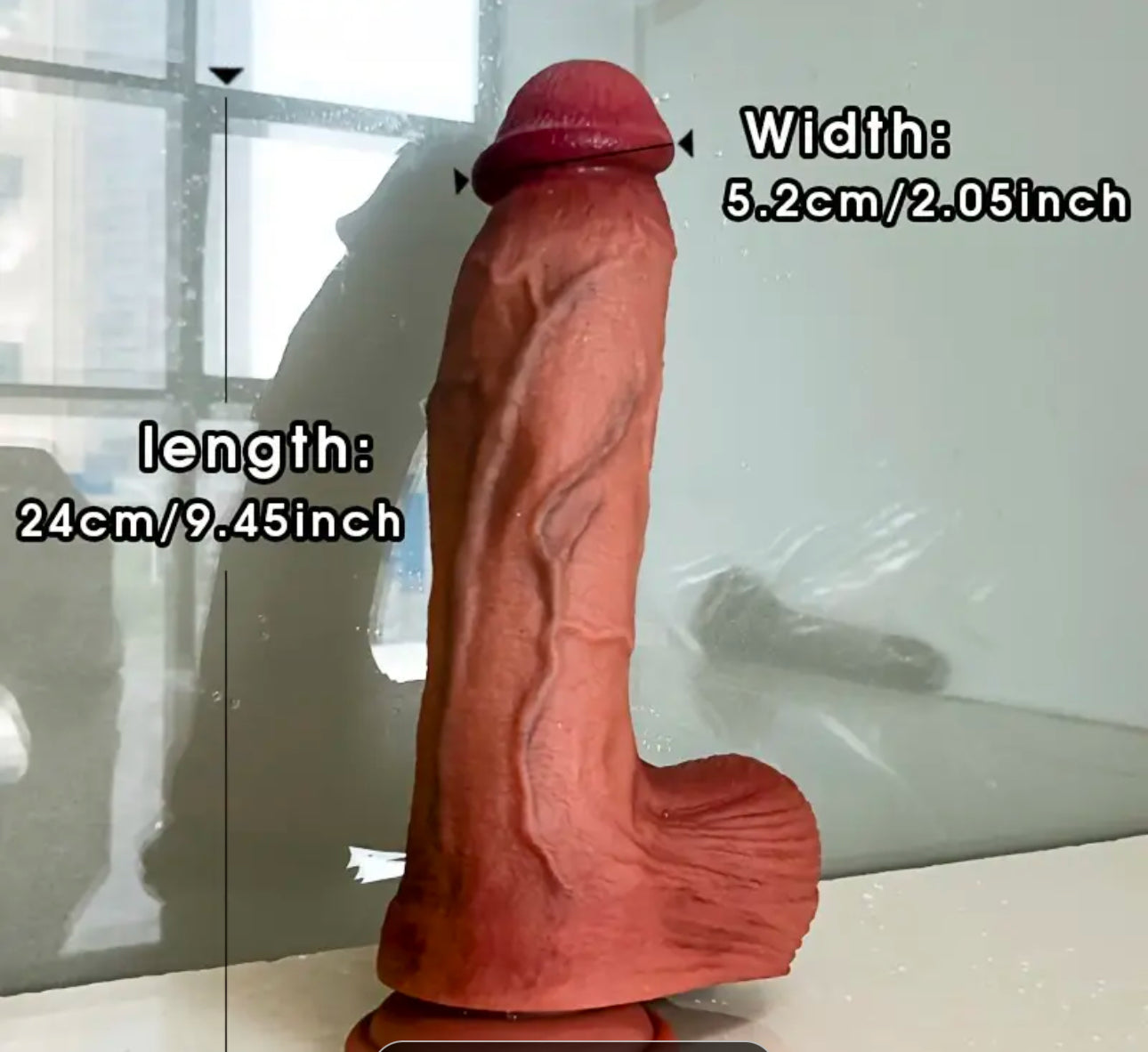 Realistic Dildo, 19cm